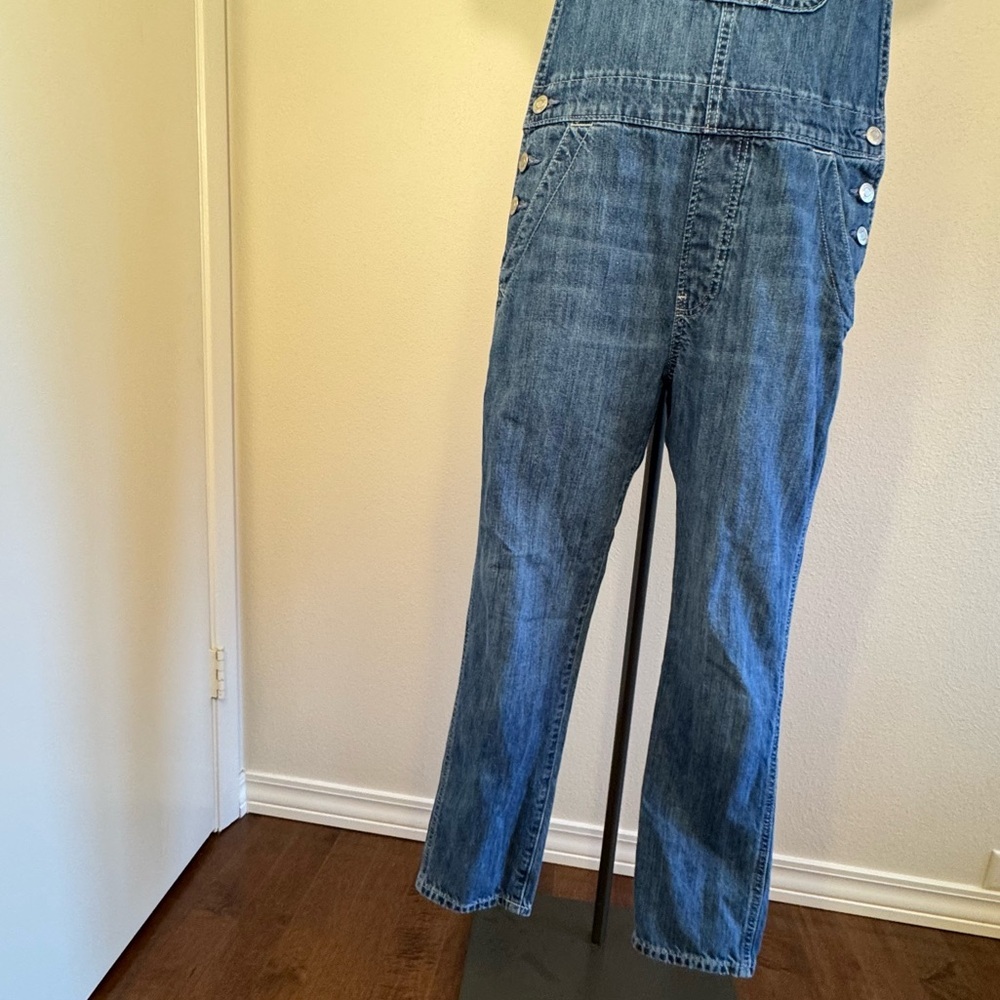 Gap Denim Bib Overalls Adjustable Size XS - Picture 4 of 16